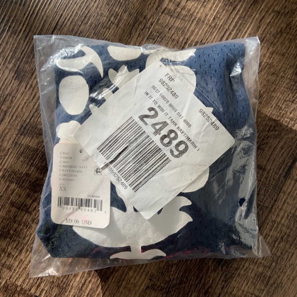 Free People Movement ~ In It To Win It Tank ~ XS Midnight Navy ~ * NWT - Picture 2 of 11